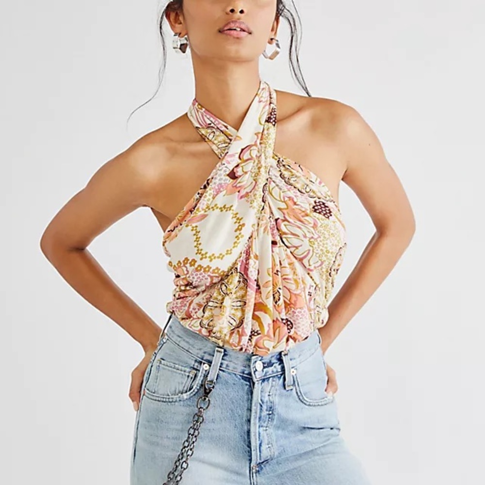 NWOT Free People Under Wraps Bodysuit